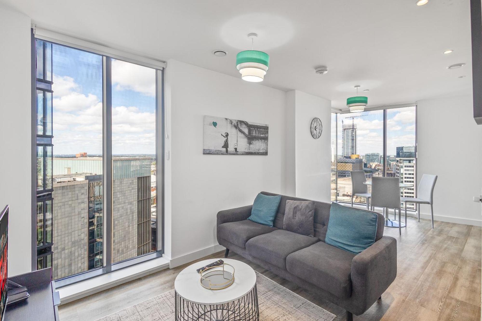 Luxury 2 Bedroom Apartment, On Broad Street! Birmingham Ngoại thất bức ảnh