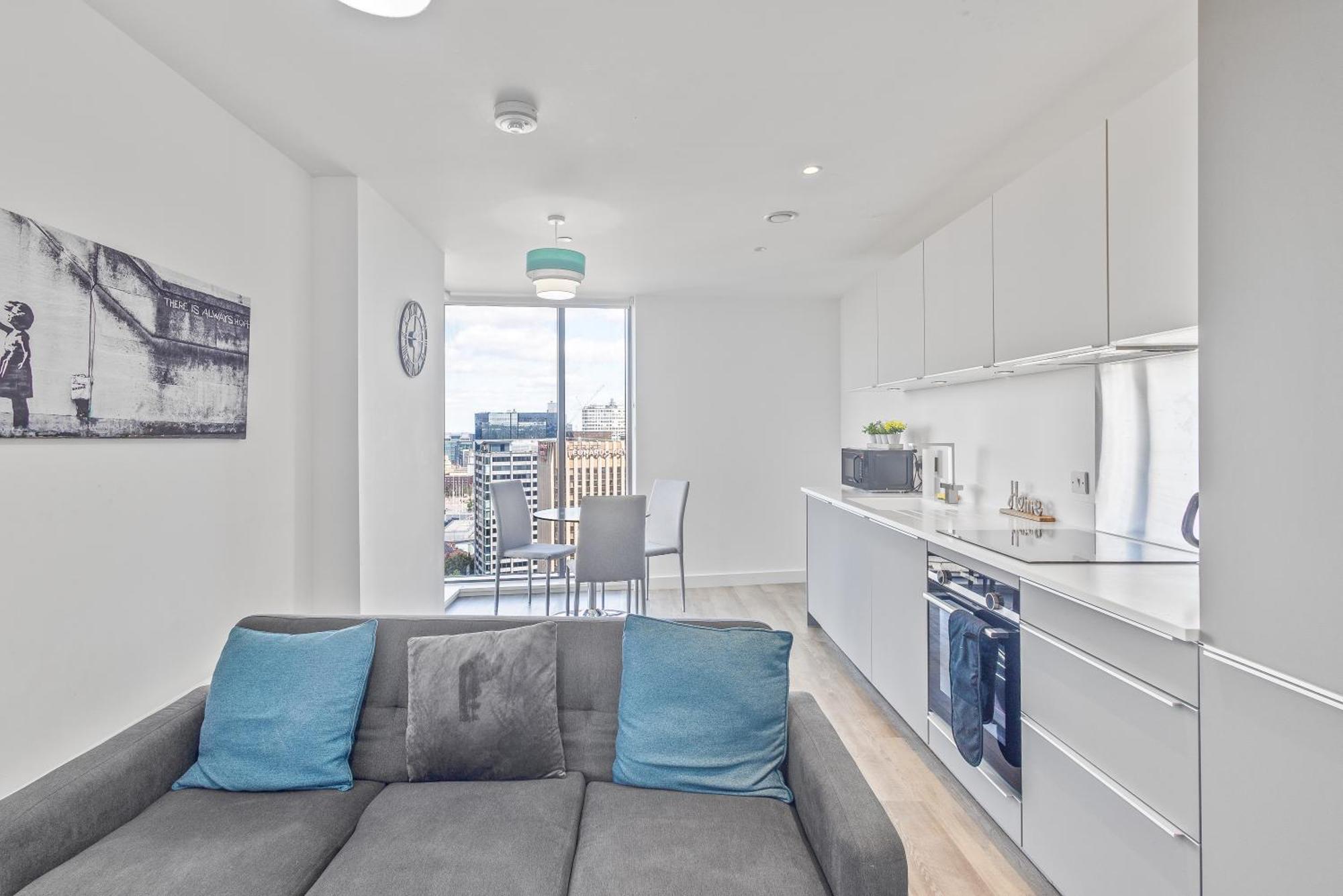 Luxury 2 Bedroom Apartment, On Broad Street! Birmingham Ngoại thất bức ảnh
