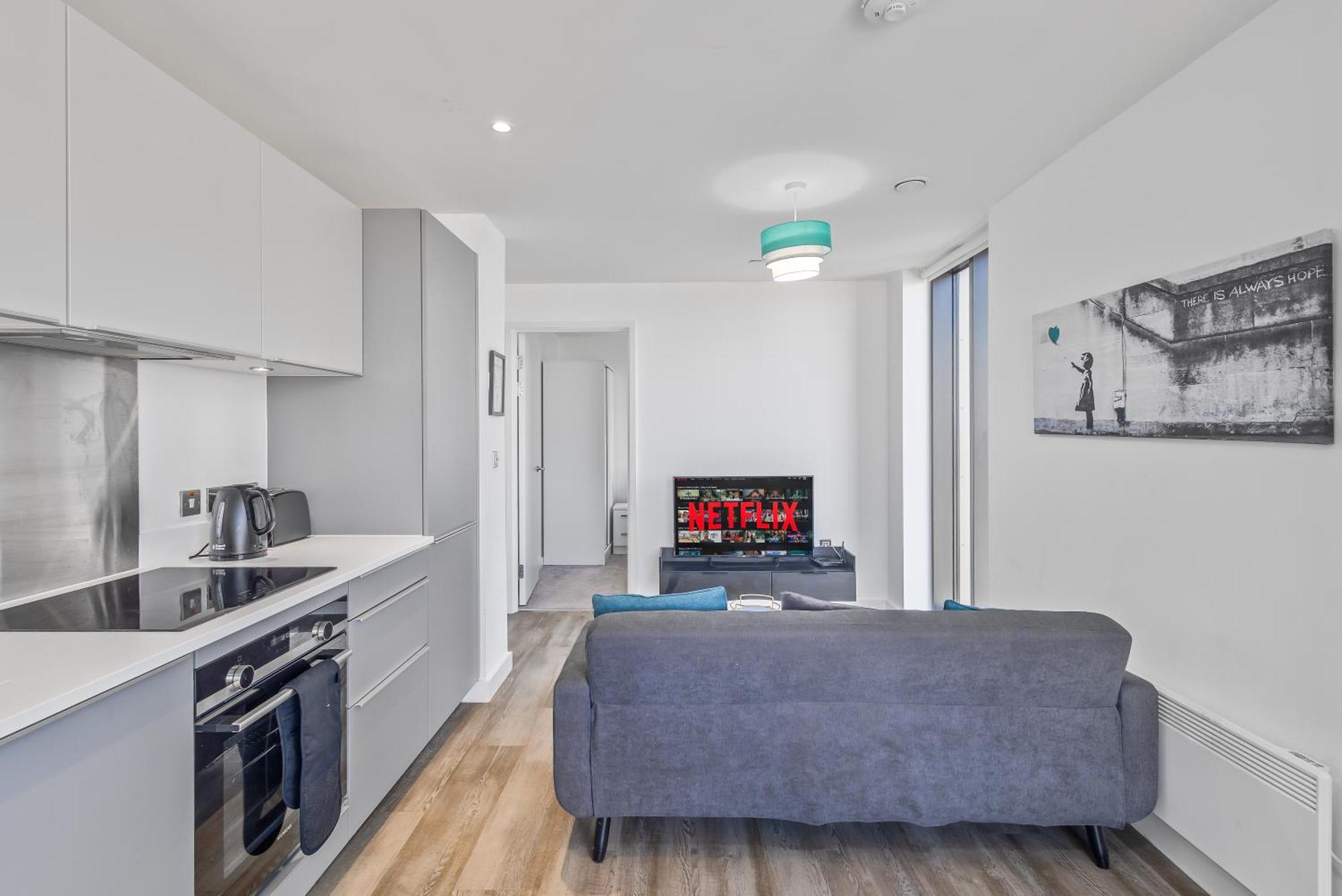 Luxury 2 Bedroom Apartment, On Broad Street! Birmingham Ngoại thất bức ảnh